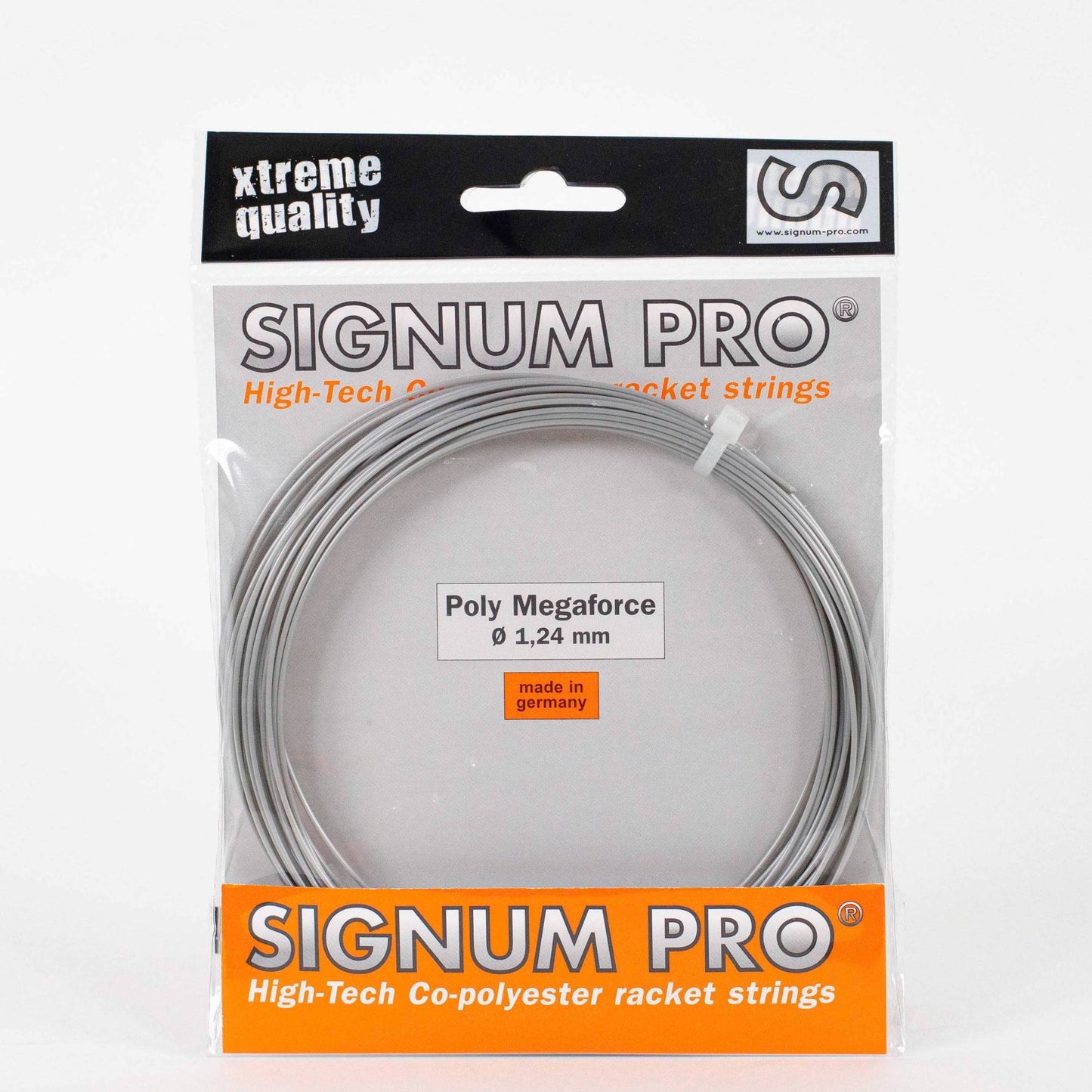 Poly Megaforce 17G/1.24 String Silver