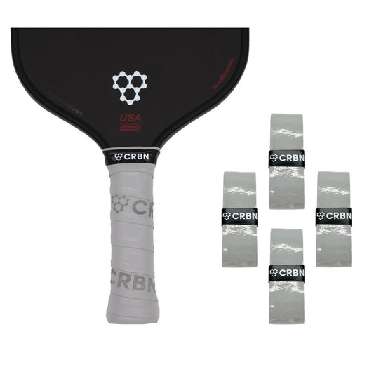 CRBN DryTec Overgrips (4 Pack) Gray