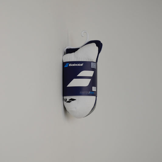 Crew 3 Pairs Pack White/Estate Blue/Grey 6.5/8.5