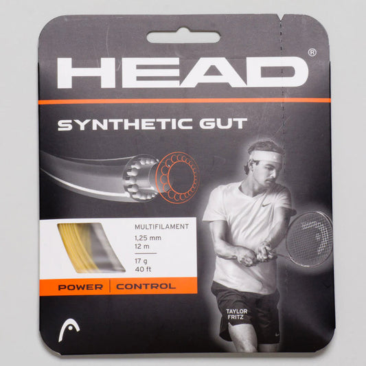 Head Synthetic Gut 17G/1.25 String Gold