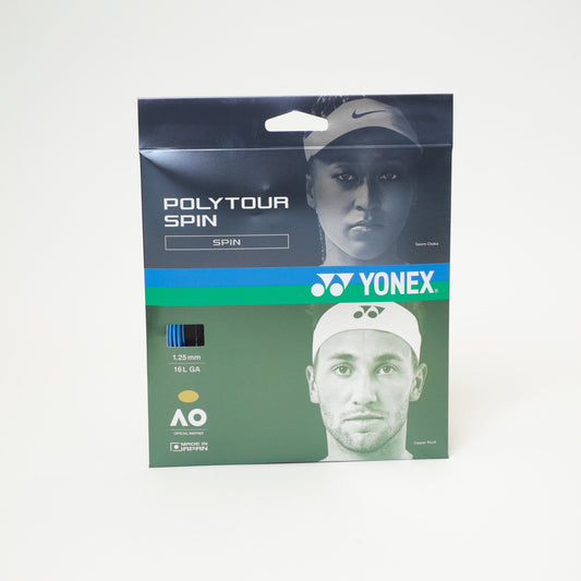 PolyTour Spin 16L/1.25 String Cobalt Blue