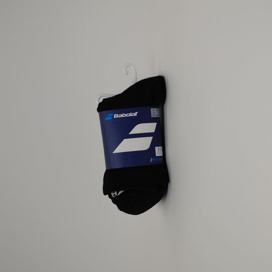 Quarter 3 Pairs Pack Black 6.5/8.5