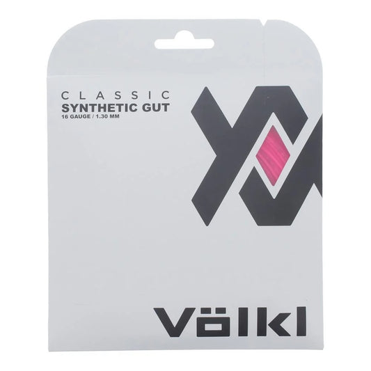 Volkl Classic Synthetic Gut 16G/1.30 String Pink