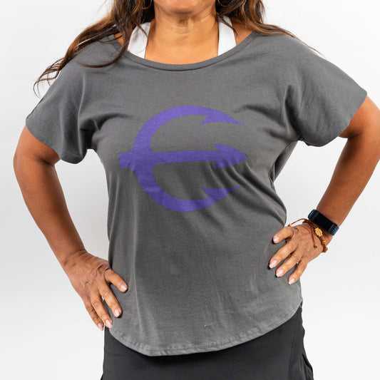 Dolman Trident T-Shirt Grey
