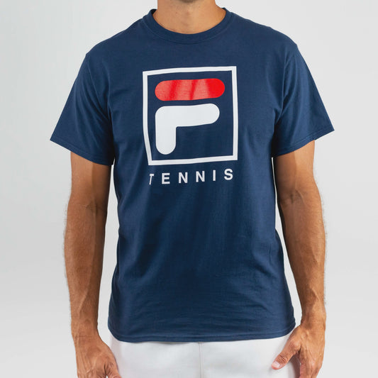 F-Box Tennis T-Shirt Peacoat