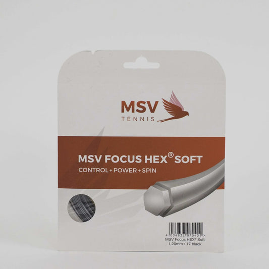 Focus-Hex Soft 17G/1.20 String Black