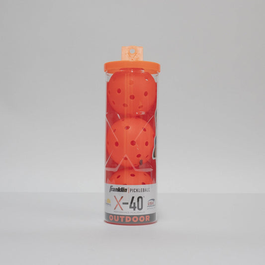 X-40 Pickleballs Orange 3 pack