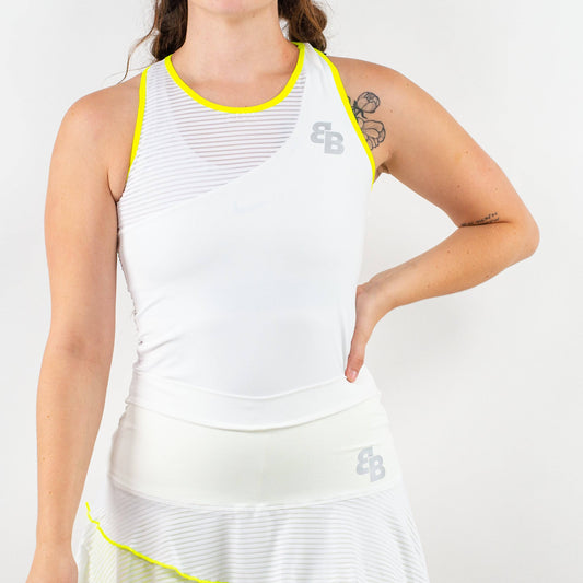 Aries Tank White/Yellow