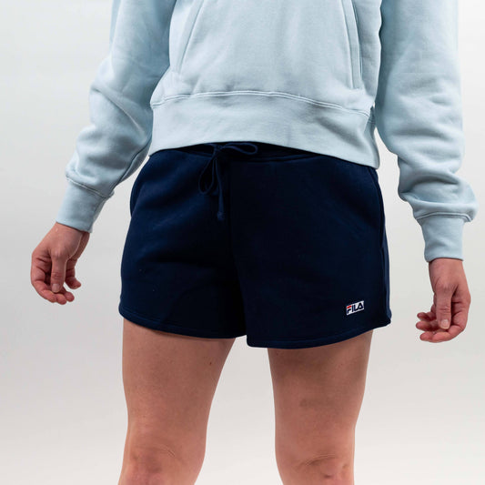Diara High Rise Shorts Navy