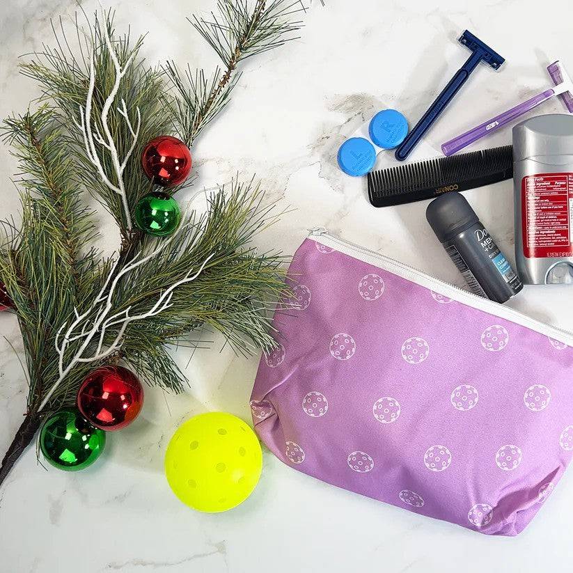 Pickleball Accessories Pouch - Purple