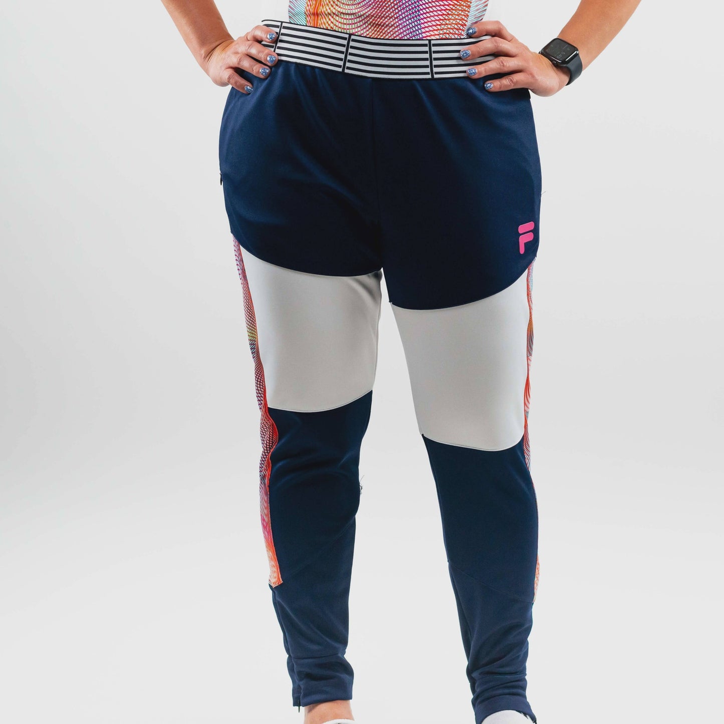 Bevan's Podium Track Pant Navy/Spectrum