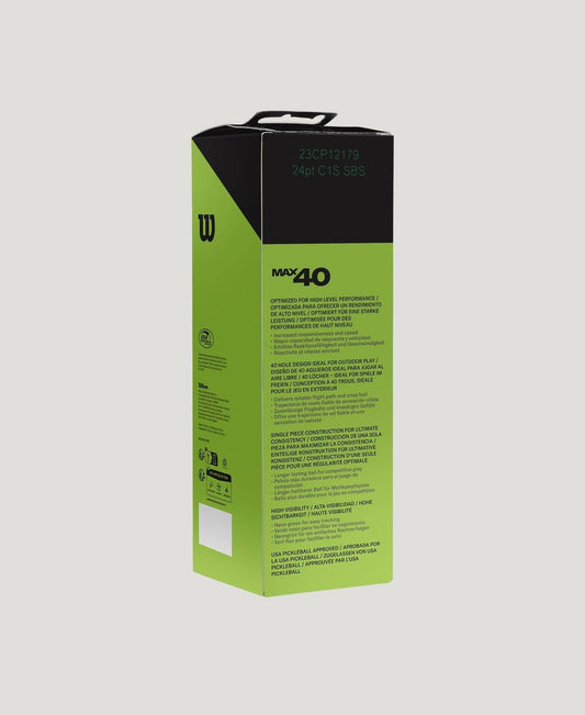 Max 40 Outdoor Ball - 3 Pack