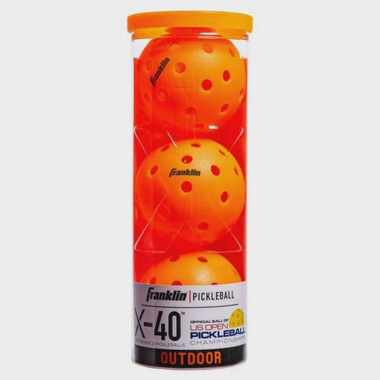 X-40 Outdoor Pickleballs Lava 3 pack
