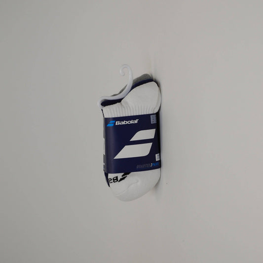 Quarter 3 Pairs Pack White/Estate Blue/Grey 3.5/5.5