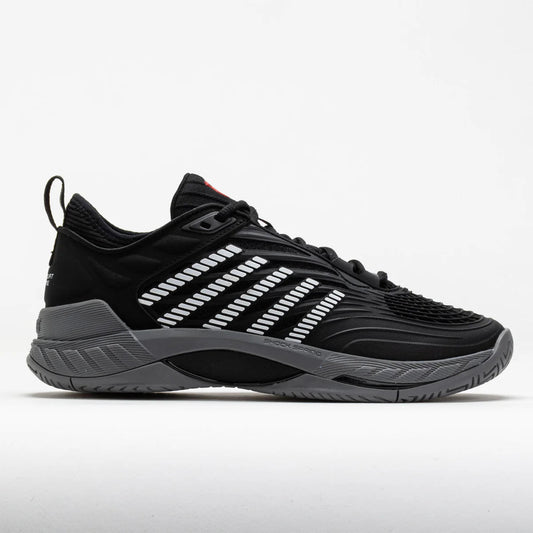 Men's Hypercourt Supreme 2 Black/Steel Gray/Fire Red
