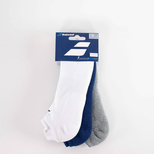 Invisible 3 pack White/Blue/Grey 3.5/5.5