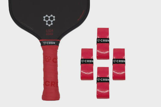 CRBN DryTec Overgrips (4 Pack) Red