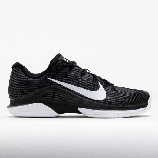 Men's Zoom Vapor 12 Tennis Shoes Black and White