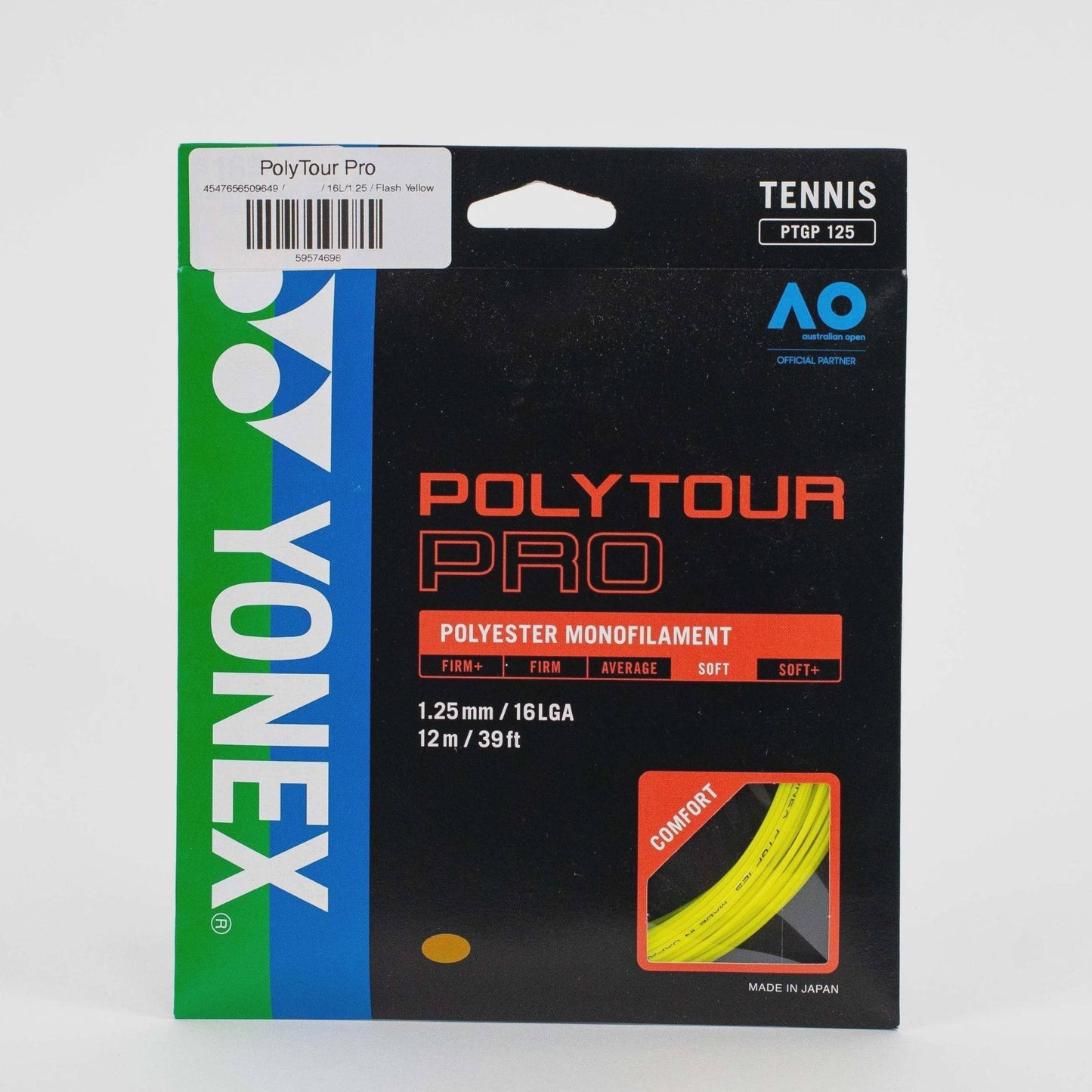 PolyTour Pro 16L/1.25 String Flash Yellow