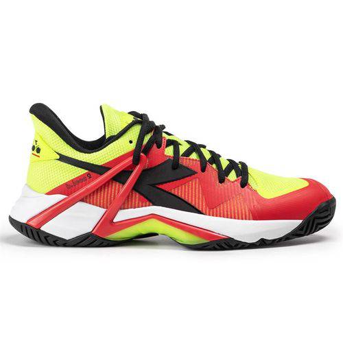 Men's B.icon 2 AG Yellow Flue/Black/Fiery Red
