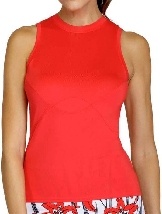 Wilfreda Crew Neck Tank Carmine (FOR SALE)