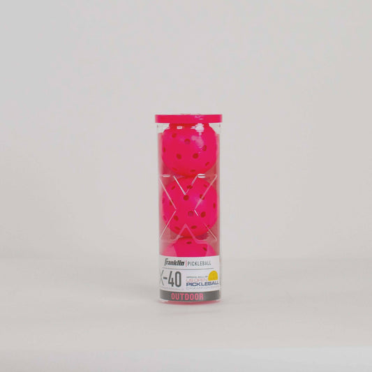 X-40 Pickleballs Pink 3 pack