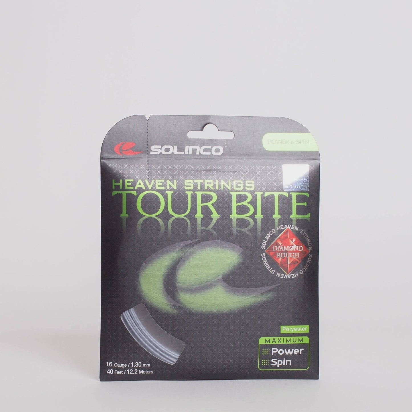 Tour Bite Diamond Rough 16L/1.25 String Silver