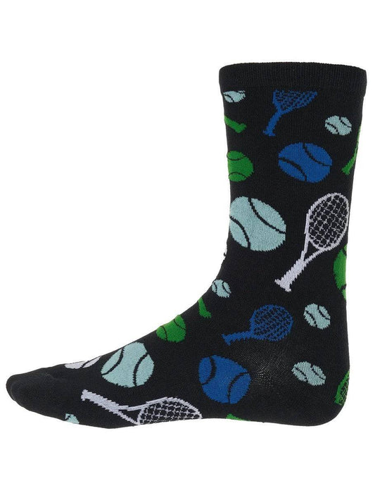Men's Tennis Dress Socks - Black