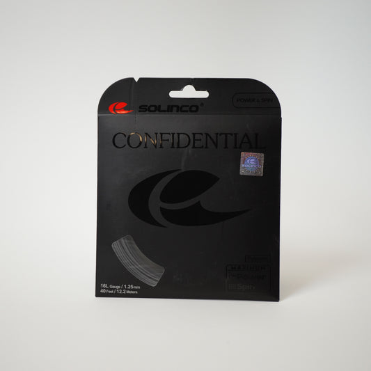 Confidential 16L/1.25 String Dark Silver